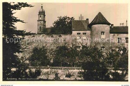 42807268 Amberg Oberpfalz Stadtmauer Amberg