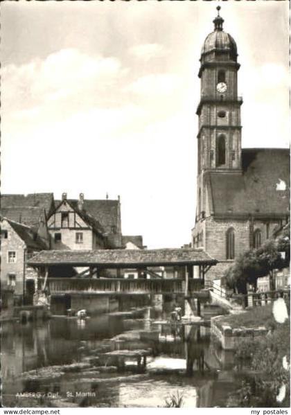 70107626 Amberg Oberpfalz Amberg Kirche Amberg