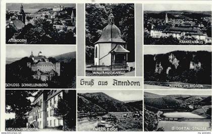 70133295 Attendorn Attendorn Schloss Schnellenberg Krankenhaus * Attendorn