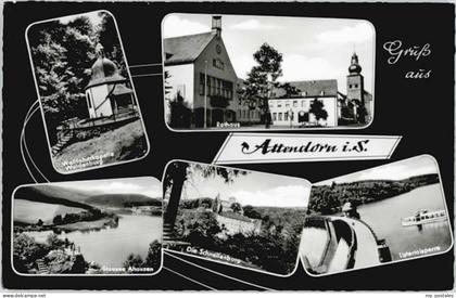 70133418 Attendorn Attendorn Rathaus Schnellenburg Ahausen * Attendorn