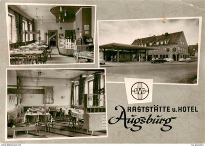 73922259 Augsburg Raststaette Hotel Augsburg Gastraeume Tankstelle