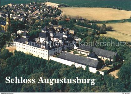 71829175 Augustusburg Schloss Augustusburg Fliegeraufnahme