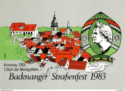 73715955 Backnang Strassenfest Illustration Backnang