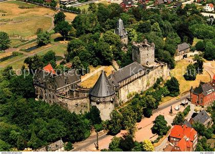 73031326 Bad Bentheim Fliegeraufnahme Schloss Bad Bentheim