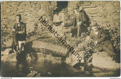 Bad Bertrich - Kurgäste - Foto-Ansichtskarte - Verlag Rud. Böhm Bad Bertrich