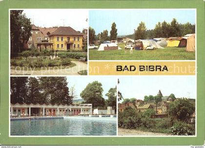 72550658 Bad Bibra Kuranlage Campingplatz Waldbad