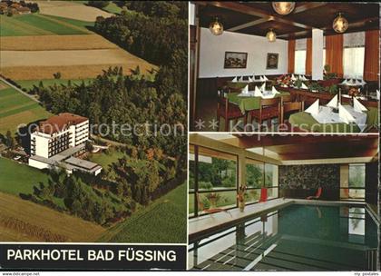 72016020 Bad Fuessing Parkhotel Bad Fuessing Speisesaal Hallenbad