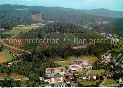 73211113 Bad Laasphe Kneipp Sanatorium Dr de La Camp Fliegeraufnahme Bad Laasphe