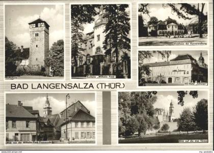 70881139 Bad Langensalza Bad Langensalza Butterturm Kurheim Wilhelm Pieck Hotel