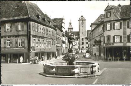 70082626 Bad Mergentheim Bad Mergentheim Burgstrasse x 1961 Bad Mergentheim