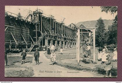 BAD MÜNSTER AM STEIN  : " KINDERSPIELPLTZ "  1921