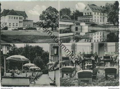 Bad Oeynhausen - Staatliche Sielterrassen an der Werre - Verlag Ludwig Winter Bad Oeynhausen