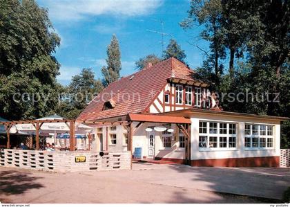 73209437 Bad Saarow Restaurant Pechhuette Terrasse Bad Saarow