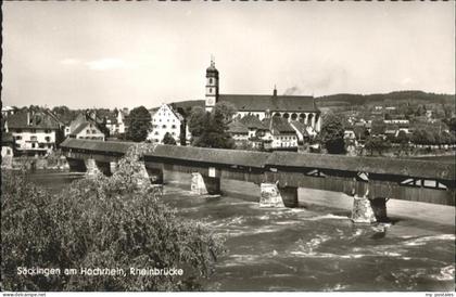 70925466 Bad Saeckingen Bad Saeckingen Rheinbruecke * Bad Saeckingen