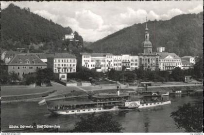 70893847 Bad Schandau Bad Schandau Dampfer Pillnitz * Bad Schandau