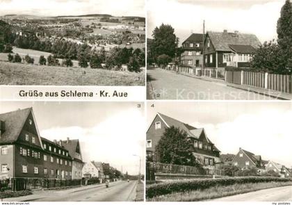 73567134 Bad Schlema Panorama Parkstrasse Auer Strasse Siedlung