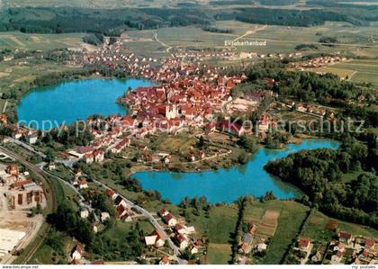 73719444 Bad Waldsee Kurort mit Stadtsee und Schlosssee Bad Waldsee