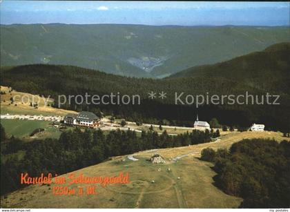 71907607 Kandel Waldkirch Breisgau Berghotel Kandel Fliegeraufnahme