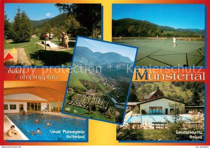 73719676 Muenstertal Schwarzwald Feriencamping Muenstertal Minigolf Tennis Halle