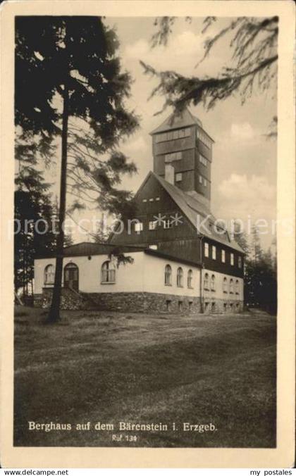 Baerenstein Annaberg-Buchholz Berghaus auf dem Baerenstein