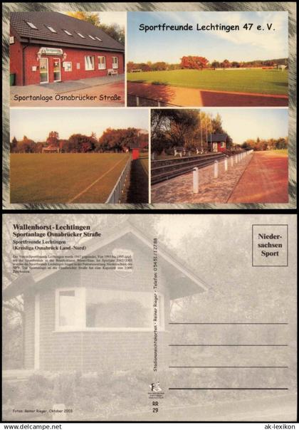 Lechtingen-Wallenhorst  Stadion Sportanlage Osnabrück  Straße 2003