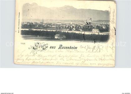 42587874 Rosenheim Bayern Panorama  Rosenheim