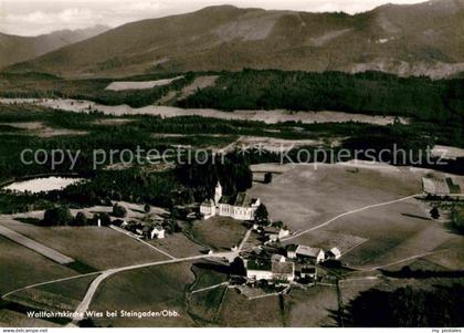 72693110 Wies Allgaeu Fliegeraufnahme Wallfahrtskirche Wies