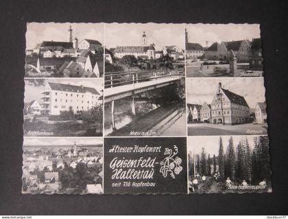 GEISENFELD - Hallertau ,   schöne Karte  um 1965