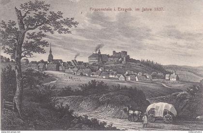 GERMANY - Frauenstein i. Erzgeb. im Jahre 1837