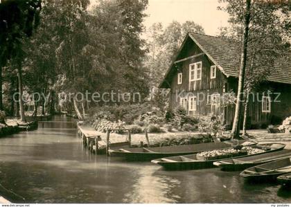 Beeskow Spreewaldhaus Kaehne Wasserstrasse