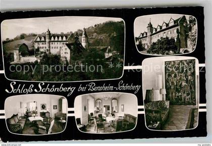 42902573 Schoenberg Bensheim Schloss Schoenberg Gastraeume