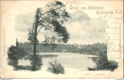 70866142 Grunewald Berlin Grunewald Berlin [Stempelabschlag] Halensee x