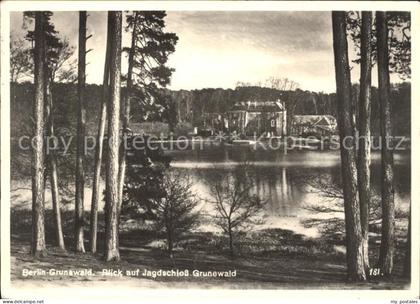 71940484 Grunewald Berlin Jagdschloss Grunewald Berlin