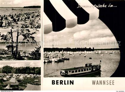 72917506 Berlin Wannsee Camping Boot Lankwitz