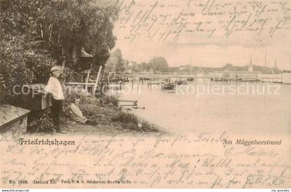 73850983 Friedrichshagen  Mueggelsee Berlin Am Mueggelseestrand