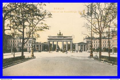 * BERLIN - Blick auf das Brandenburger Tor - Vue de la Porte de Brandebourg - Tram - Animée - Edit. BEHR FLETHER