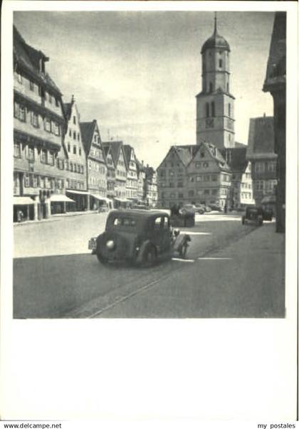 70107786 Biberach Riss Biberach Marktplatz ungelaufen ca. 1920