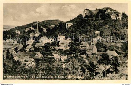 72699589 Blankenburg Harz SV-Genesungsheim Schloss Blankenburg