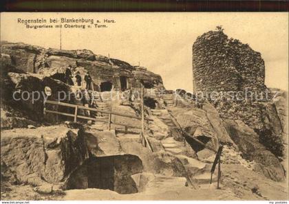 Regenstein (Burg) Burgverlies Oberburg Turm