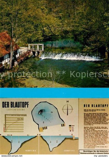 73125688 Blaubeuren Der Blautopf Blaubeuren