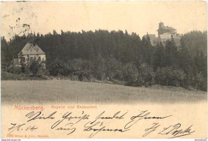 Mückenberg - Kapelle und Rastaurant