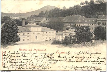 Teplitz - Steinbad und Stephansbad