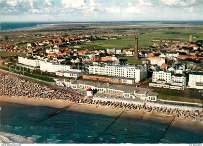 73159370 Borkum Nordseebad Fliegeraufnahme Borkum