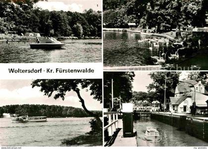 72704895 Woltersdorf Erkner Flakensee Kalksee Schleuse Woltersdorf Erkner