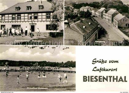 72728481 Biesenthal-Bernau Jugendherberge Schlossberg Strandbad Wukensee Biesent