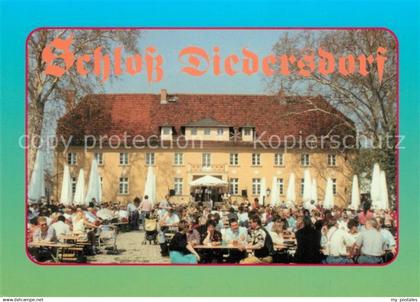 73210225 Diedersdorf Zossen Schloss Gartenrestaurant Diedersdorf Zossen