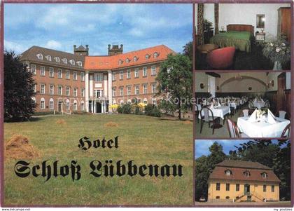 74019805 Luebbenau Spreewald Hotel Schloss Luebbenau Gaestezimmer Café Alte Kanz