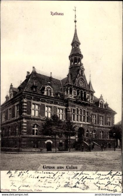 CPA Calau in Brandenburg, Ansicht vom Rathaus