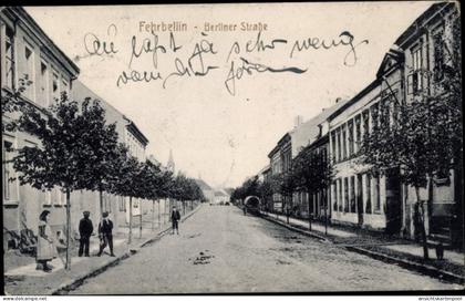 CPA Fehrbellin in Brandenburg, Berliner Straße