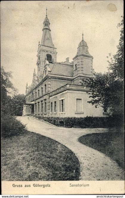 CPA Gütergotz Stahnsdorf Brandenburg, Sanatorium